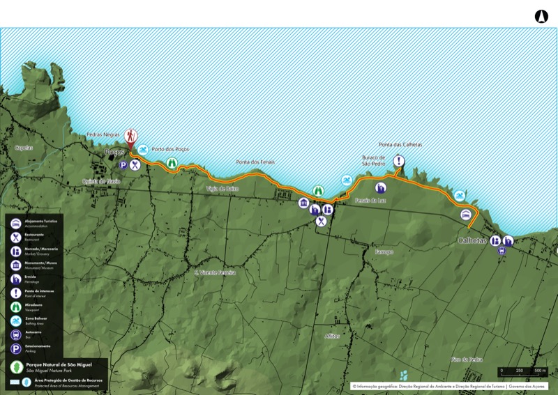 São Miguel trail landscape